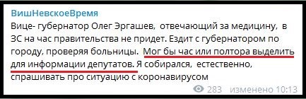 «Пиар на коронавирусе – искусство»: Макаров оценил выступление Вишневского в ЗакС