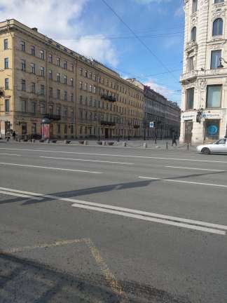 Как выглядит центр Петербурга в условиях изоляции