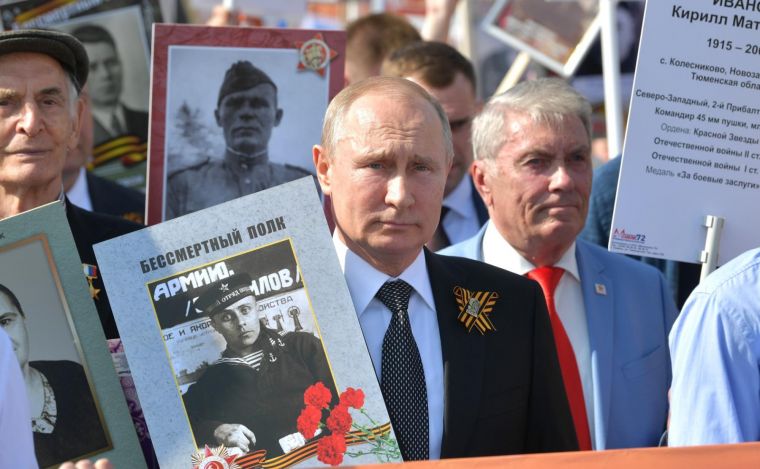 Что отметил в своем обращении к россиянам Владимир Путин 9 мая 2020 года?