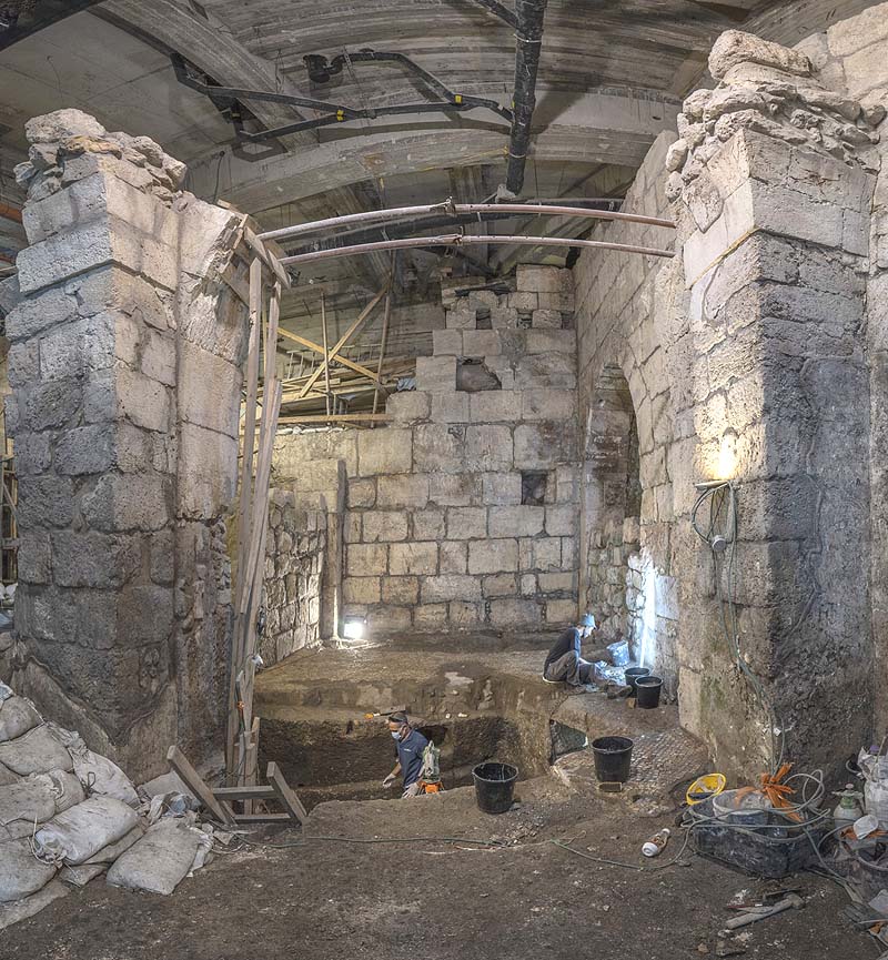 В Израиле под Стеной плача ученые обнаружили неизвестную комнату