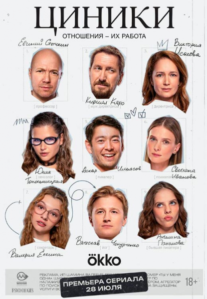 Сериал «Циники» (2025) - сюжет, актеры и роли, кадры из сериала